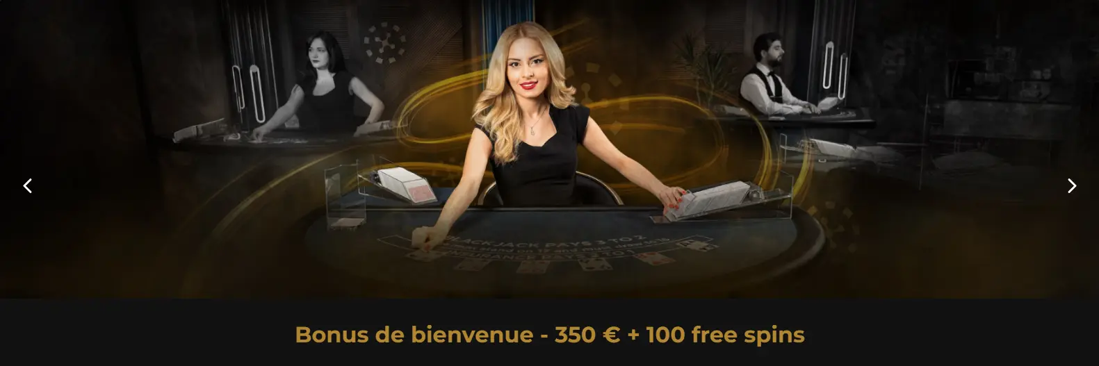 Bonus de bienvenue proposé par Casino Extra