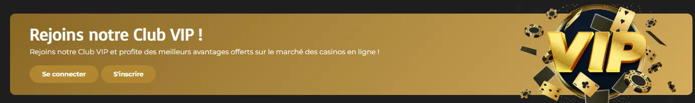 Programme VIP et bonus exclusifs de Casino Extra