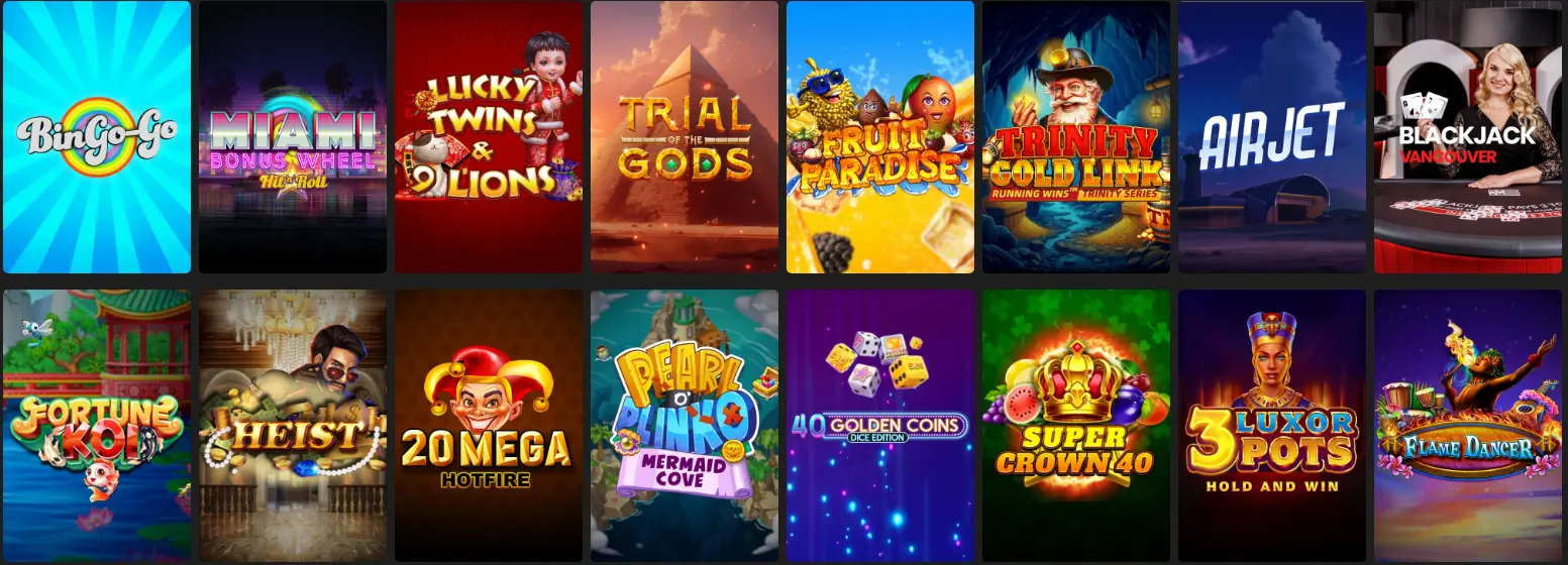 Large sélection de machines à sous sur Casino Extra